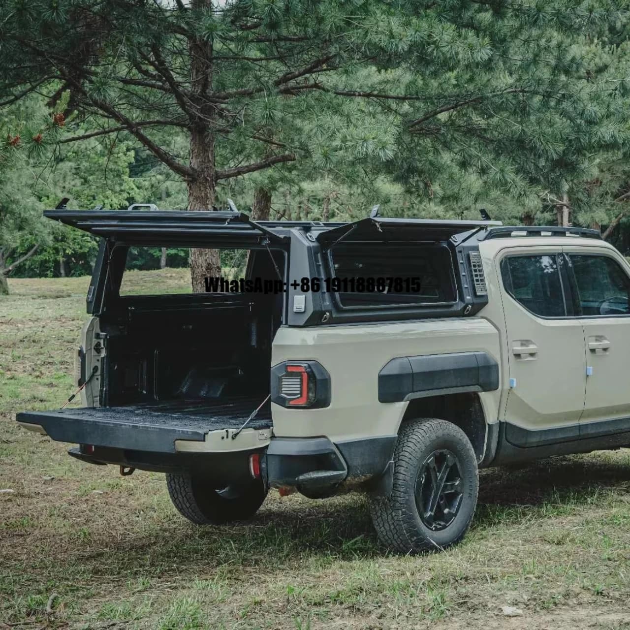 Fast Shipping High Quality 4x4 Pickup Rear Hard Topper Offroad Accessories Canopy for Tasman