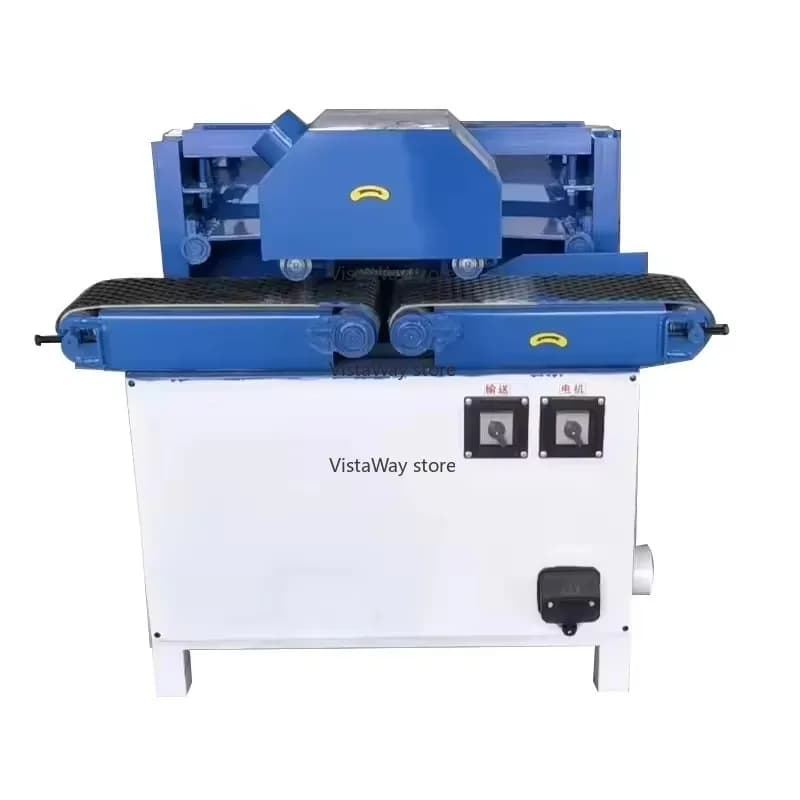 Automatic Multi-edge Round Crack Woodworking Cutting Machine Table Band Saw Cutting Machine Woodworking square Plate Cutting