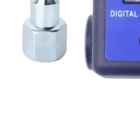 Digital Air Pressure Regulator With Gauge And Filter Moisture Separator For Spray Painting Pneumatic Tools 150 PSI Blue
