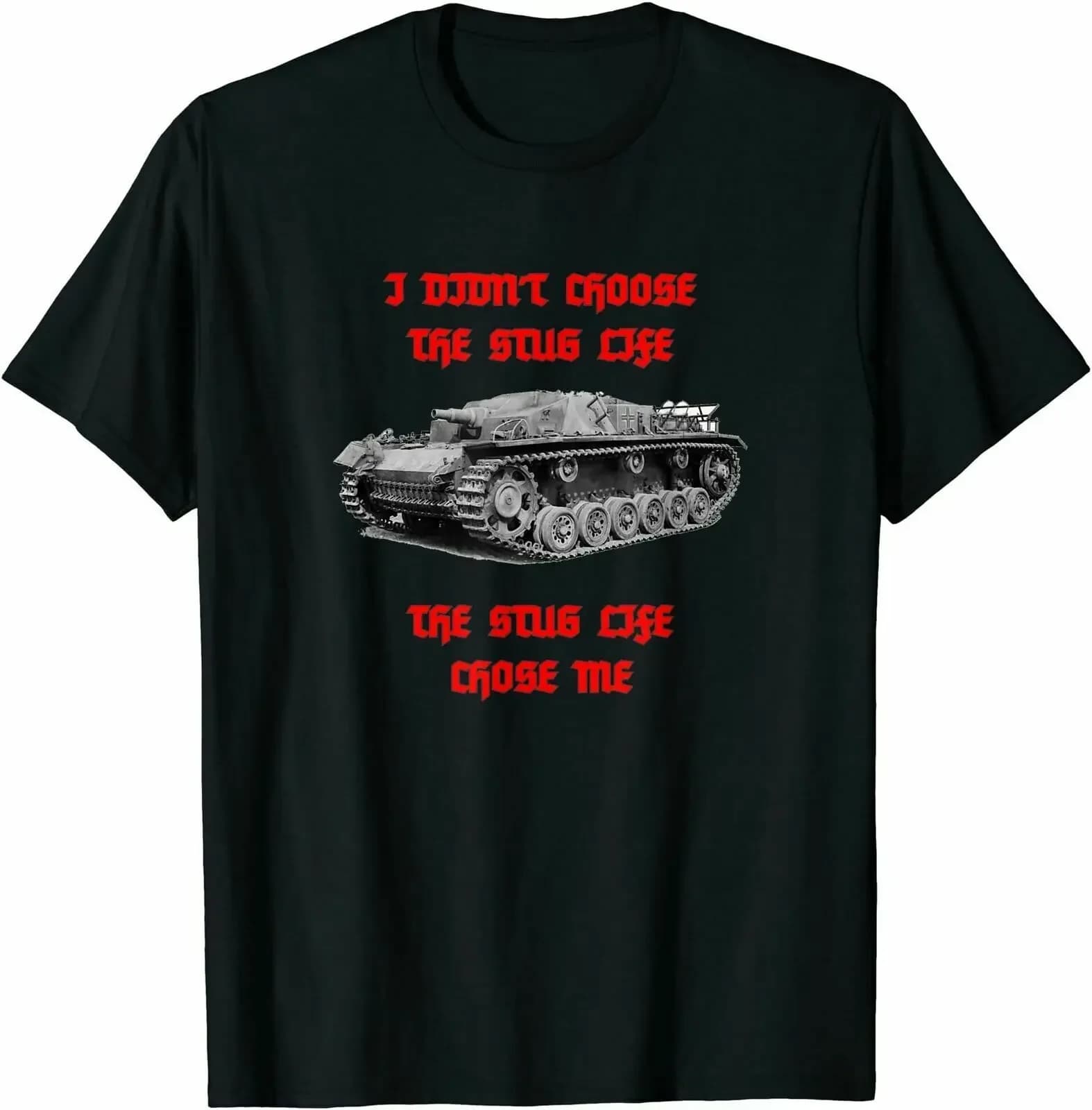 Funny Tank Premium Gift Idea Tee Tank Lovers T-Shirt Men's 100% Cotton Casual T-shirts Loose Top Size S-3XL