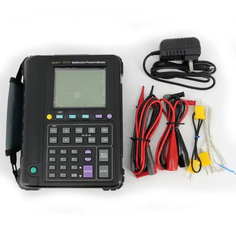 MS7224 High Precision Multifunction Process Calibrator RTD & Thermocouple DC Current DC Voltage Tester for Industrial Use