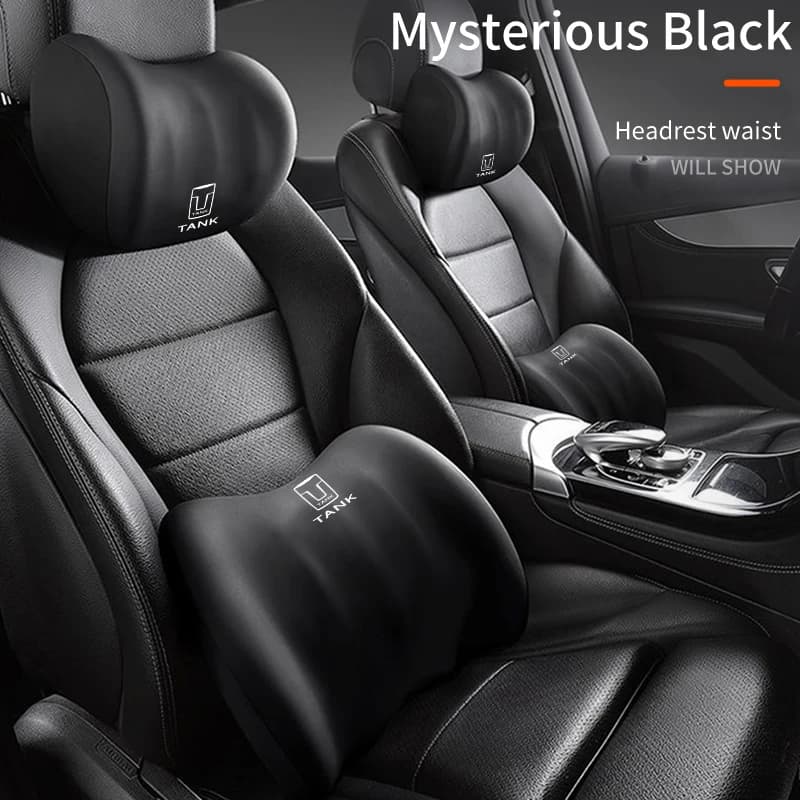 Car Accessories Headrest U-shaped Neck Pillow Lumbar Support For Great Wall GWM WEY TANK 300 2022 2023