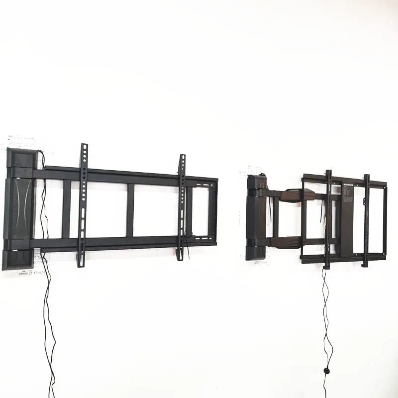 85inch Motorized 180 Degrees Swivel TV Wall Mount Bracket/Full Motion TV Mount Wall TV Lift for Home Hotel Office