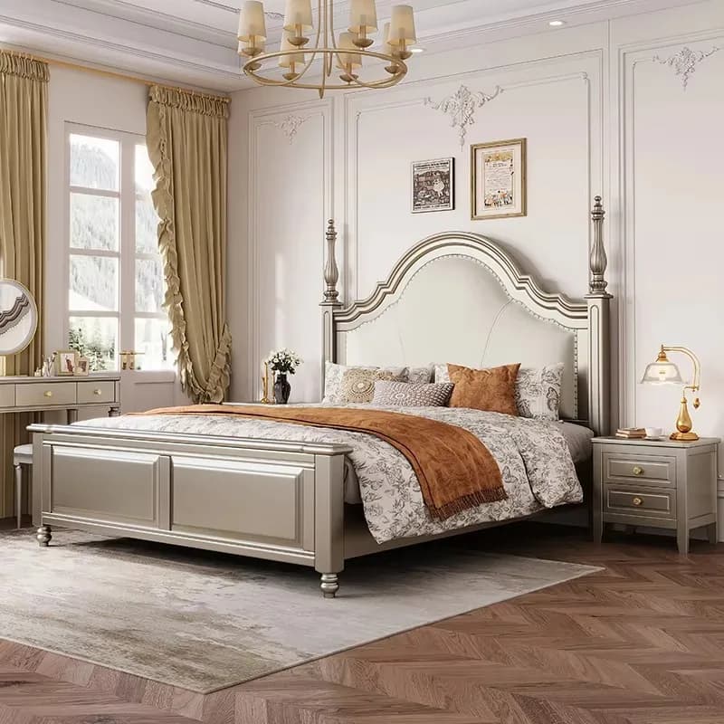 Italian Designer Drawers Bed Storage Space Set Modern Wooden Loft Bedroom Beds Double King Adults Cama De Casal Furniture Home