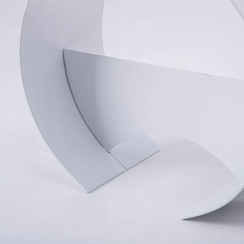 Modern creative metal geometric splicing ornament, living room storage, study entrance decoration