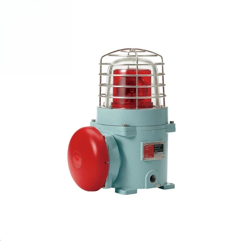 Explosion-proof mirror rotating warning lamp c