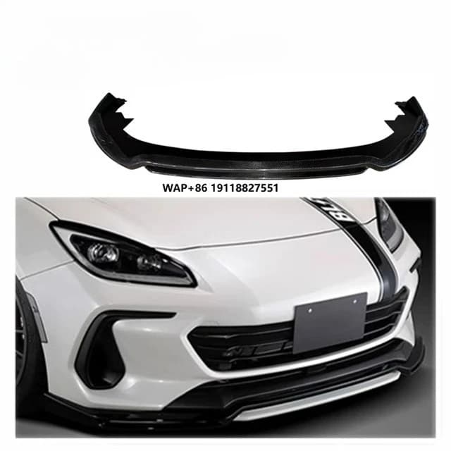 For BRZ ZD8 BLITZ Front Lip Body Kit BRZ ZD8 Carbon Fiber BLITZ Style Front Bumper Lip