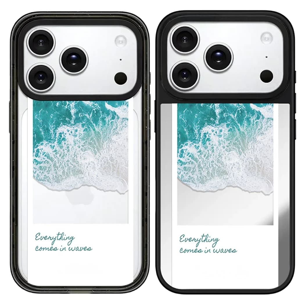 6032735 Acrylic / Mirror Magnetic Case: Compatible with IPhone 17 16 15 14 13 12 Pro Max 17 Air