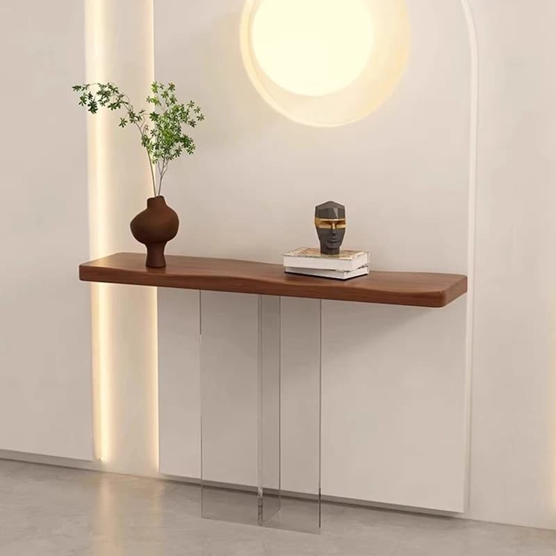 European Modern Console Table Simple Acrylic Thin Premium Console Table For Hallway Entry Tisch Wohnzimer Möbel Furniture