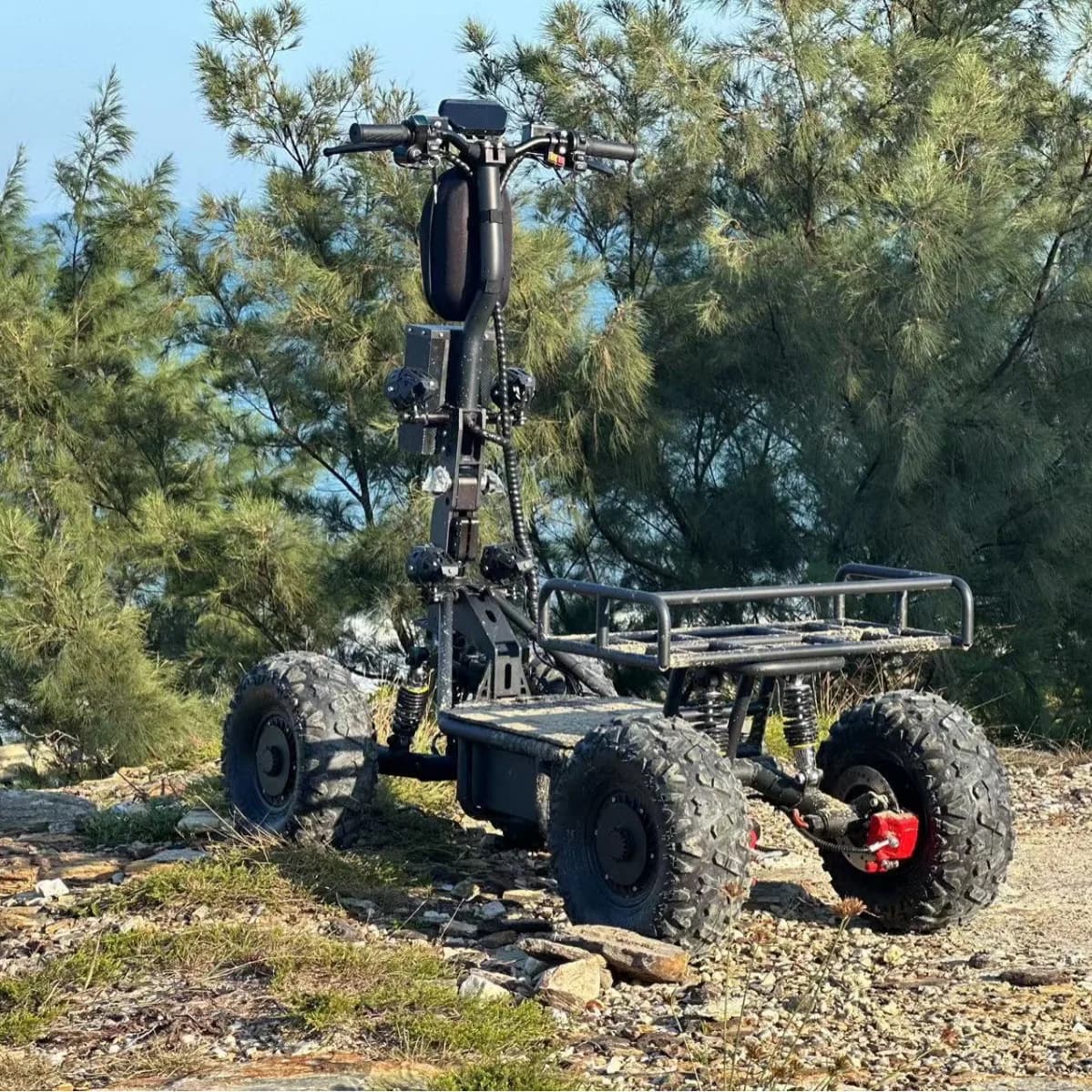 60V52AH All Terrain Buggy ATV Large, Electric Four Wheel Scooter ATV