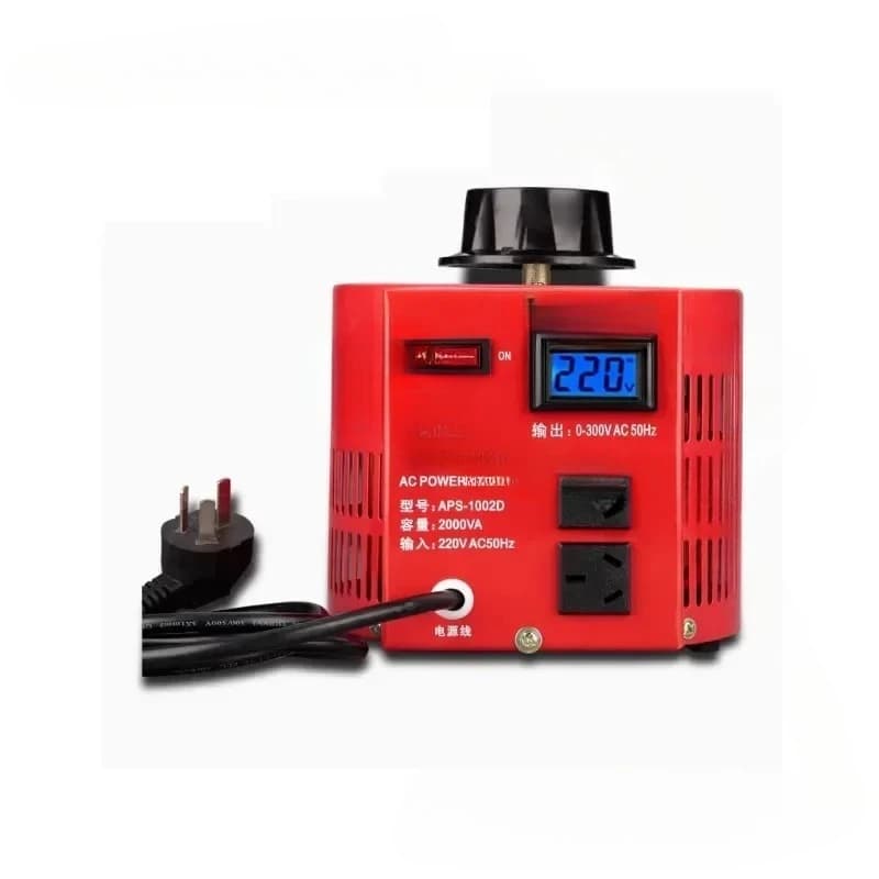 1KVA 2KVA 3KVA 5KVA 220V Variac Variable Transformer Voltage Regulator 0-300 AC Voltage Output Regulator