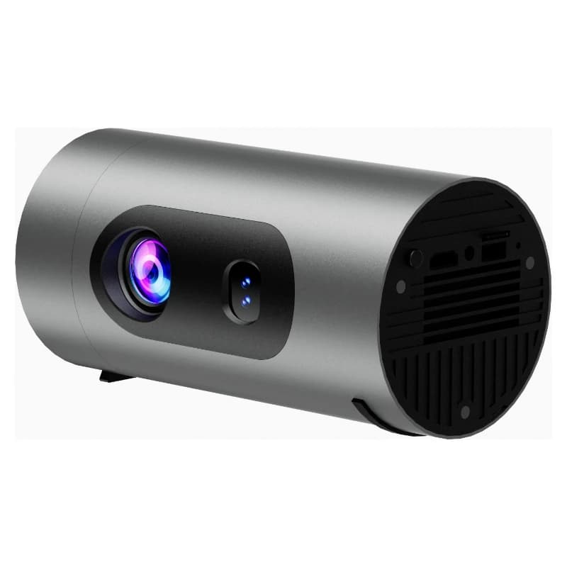 Autofocus Q8 can be connected to a mobile power supply smart mini projector