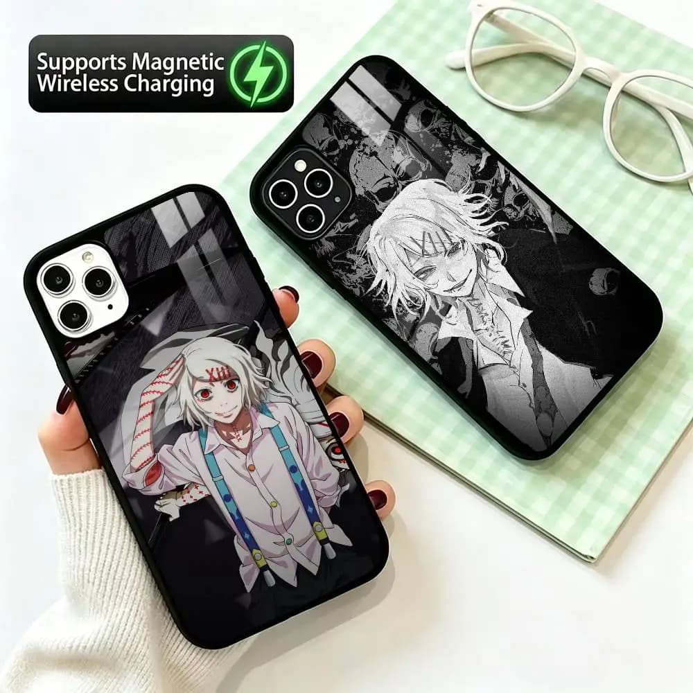 Juuzou Suzuya T-Tokyo Ghouls  Phone Case For iPhone17,16,15,14,13,12,11 Plus,Pro Allows magnetic wireless charging