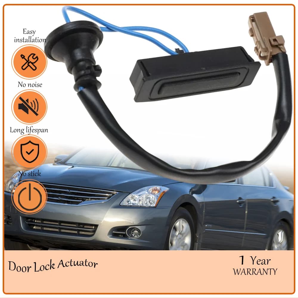 Rear Tailgate Release Switch, suits Nissan Altima 07-12, Murano 04-07, Pathfinder 04-13 & Versa 07-13, OE 25380-2DT0A,253802DT0A