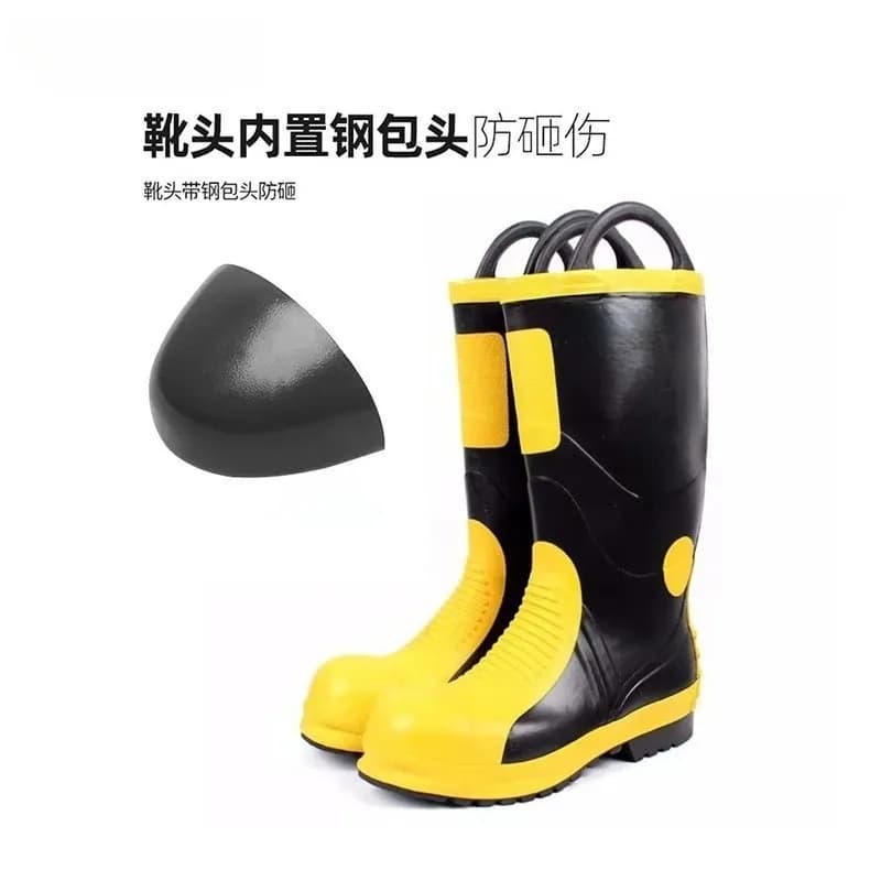 Firefighter fire protection boots