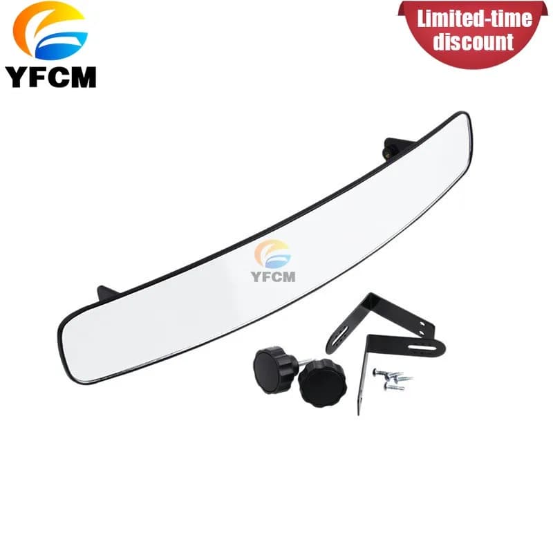 Golf Cart Interior Rearview Mirror Inside Cab Mirror for Club Car EZGO