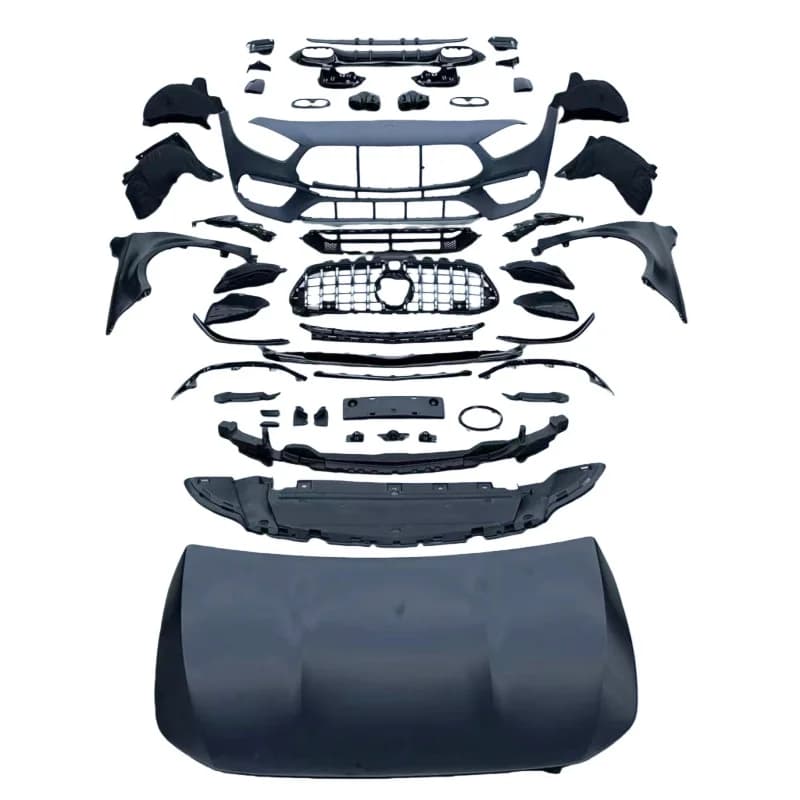 STLFVeidt for Mercedess-Benzs A-Class W177 Modified A45S Large Surround 19-23Years Hatchback Standard Upgrade AMGs Wide Body Kit