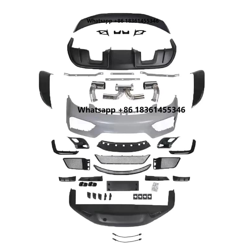 For Cayman Boxster 718 (GT4 Style) Auto Parts Upgrade Body Kit