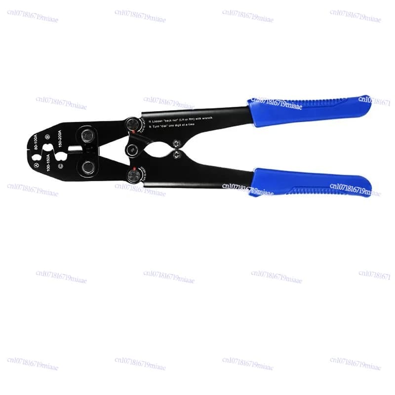 Open Crimping Pliers (5A-200A) Crimping Pliers Bare Terminal Clamps Electrical Wiring Tools