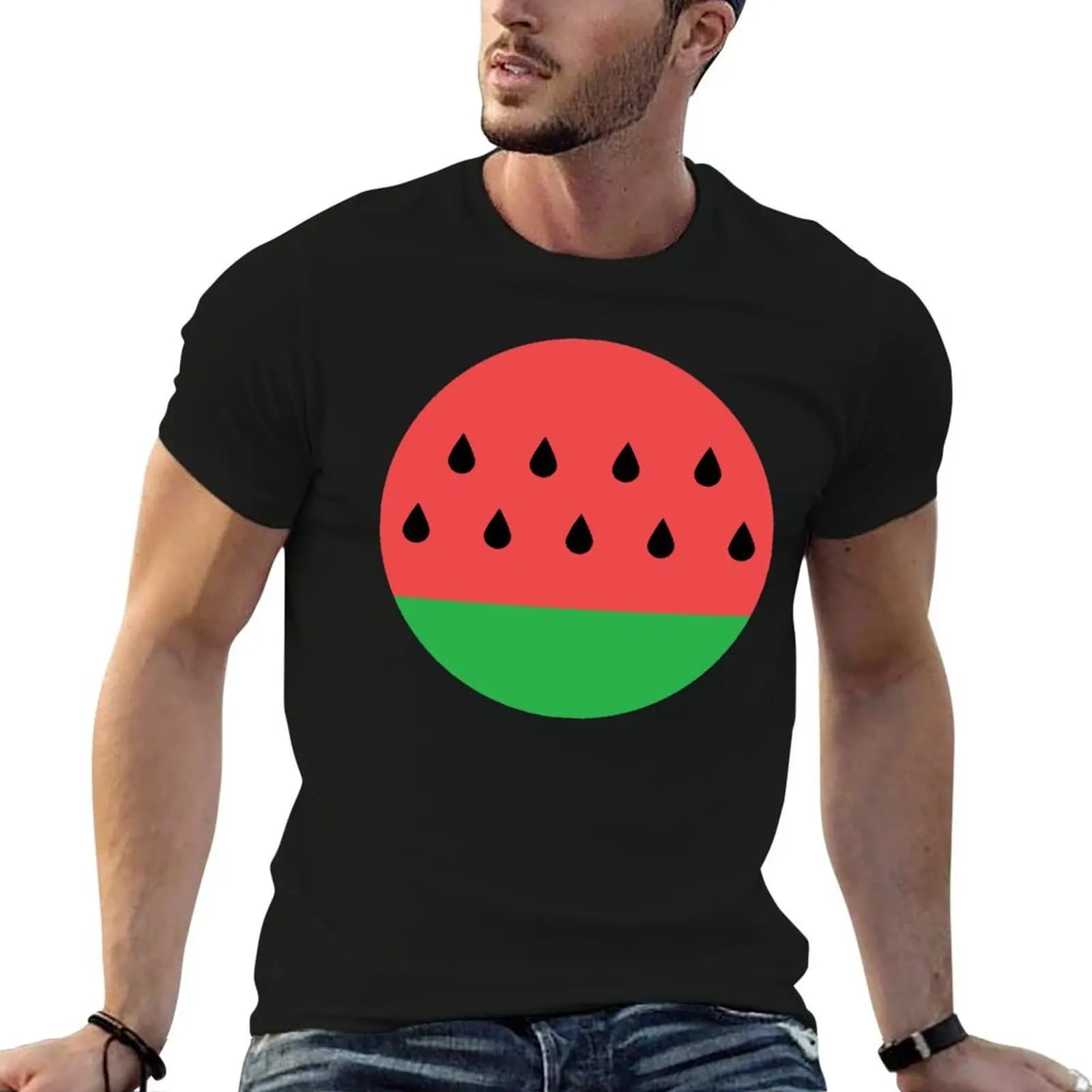 Watermelon T-Shirt essential t shirt customs heavy weight t shirts for men