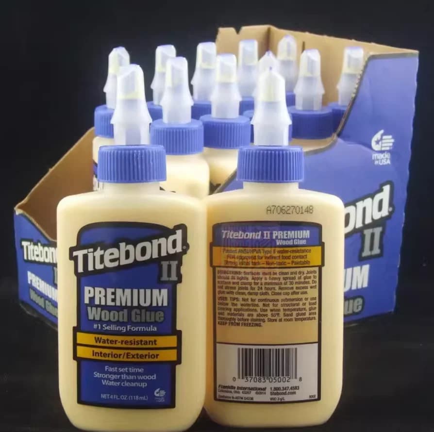 FOR Titebond II III Instant Bond Wood Glue Waterproof High Strength Woodworking Adhesive for Repair - Original Product