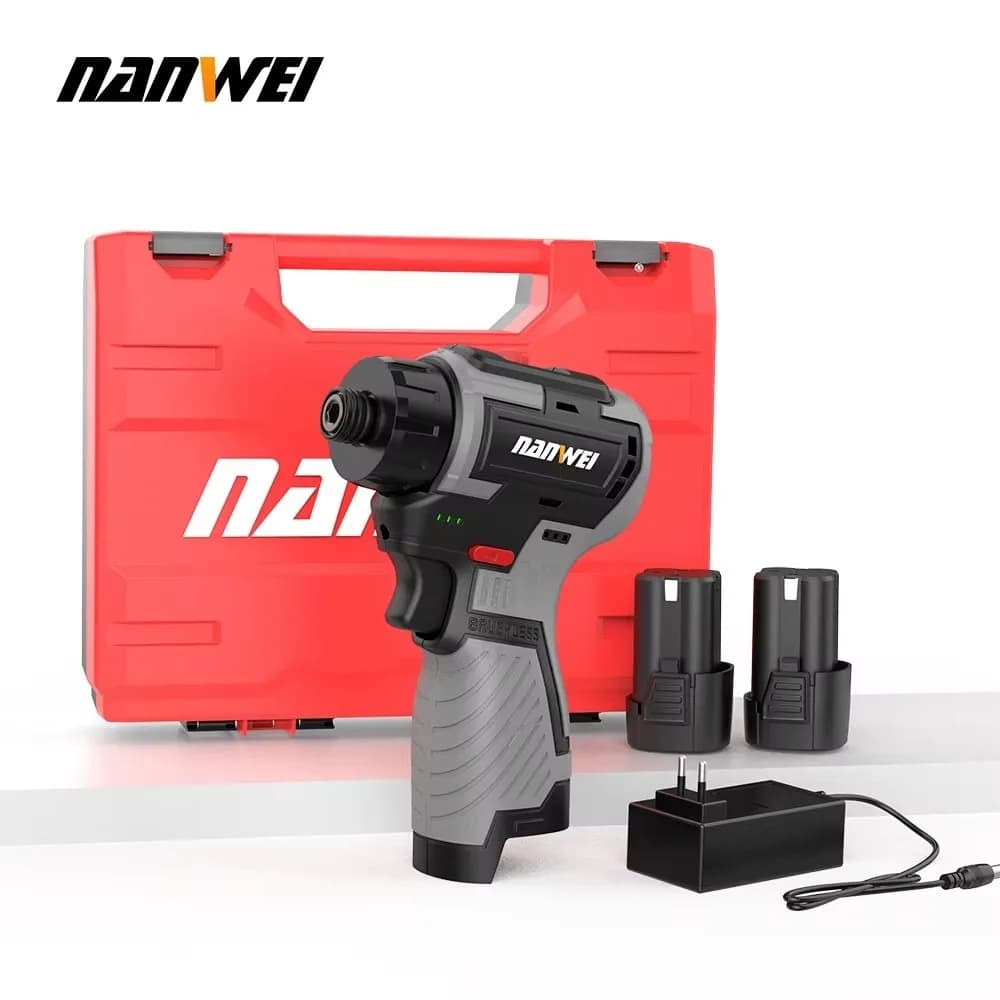 16V Cordless Brushless Power Screwdriver Set Lightweight Lithium Rechargeable Multi Functional New Design OEM