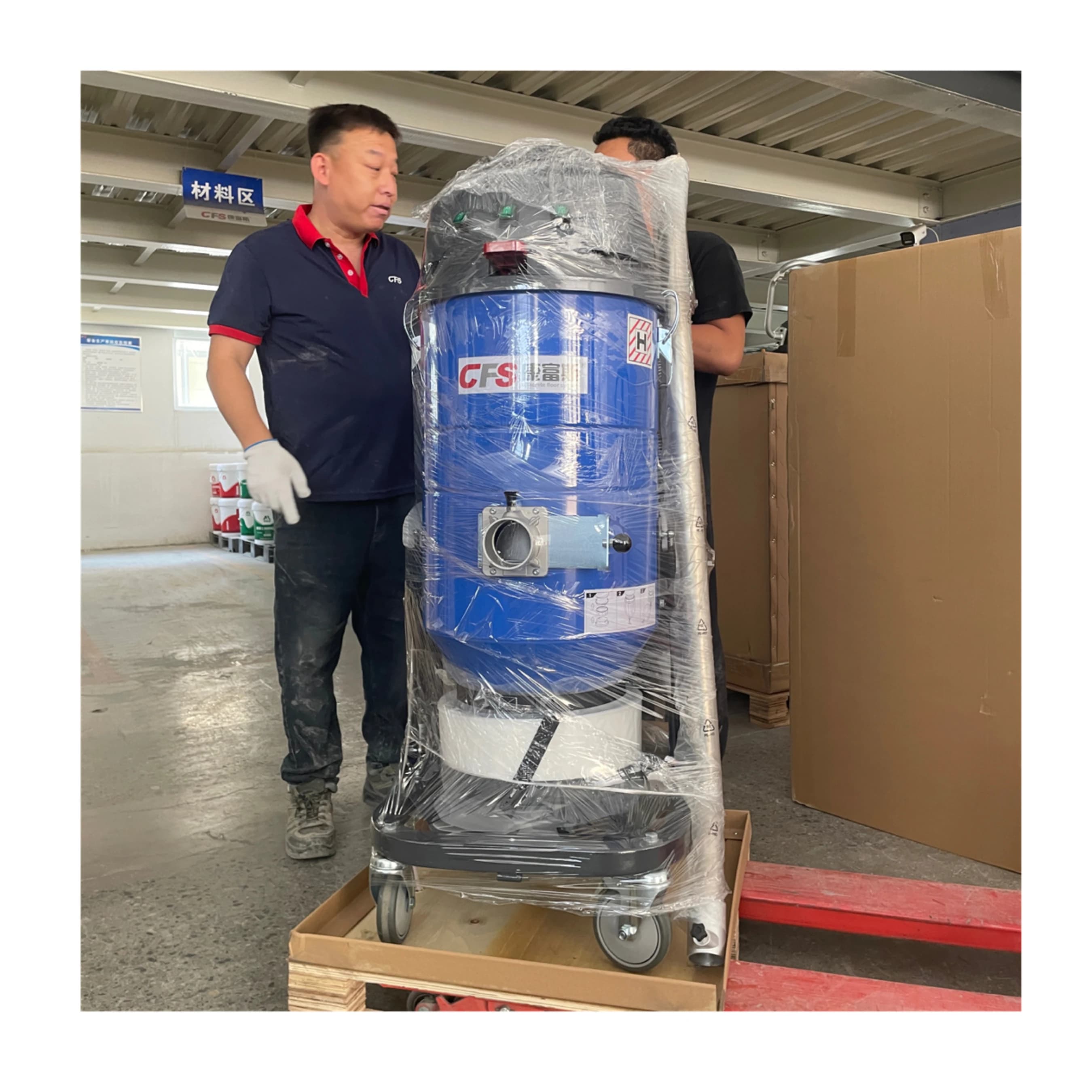Professional 220V/380V CFS-VC310 3600W Industrial Vacuum Cleaner for Concrete Grinder