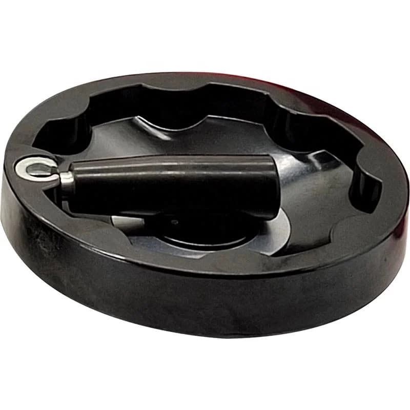 High-quality woodworking tool plastic hand wheel adjustment wheel for sliding table saw parts