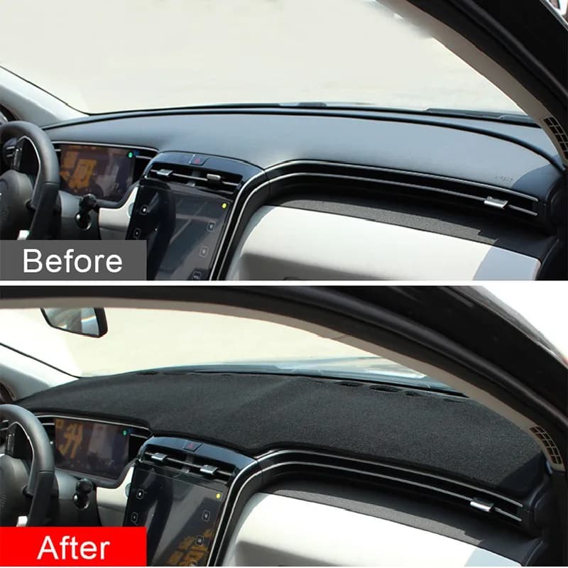 For Hyundai Tucson TL TLE NX4 2015~2026 Dashboard Cover Center Console Panel Anti-UV Dash Sunshield Non-slip Pad Car Accessories