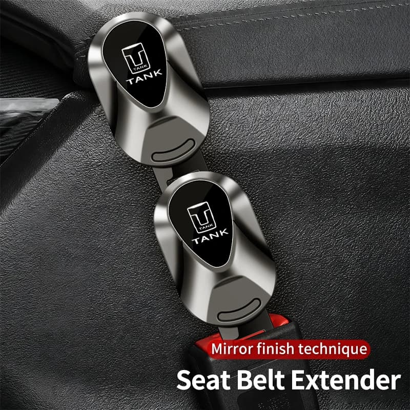 Car Seat Belt Extender Metal Safety Belt Buckle Clip Accessories For Great Wall GWM Tank 300 City 300 Border 400 500 PHEV 700 80