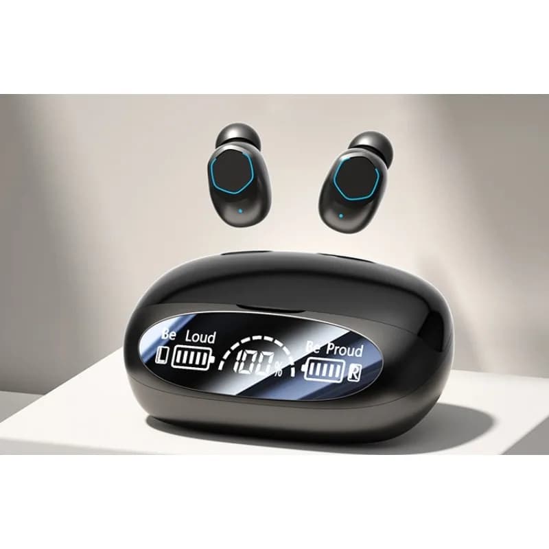 Bluetooth headset, long battery life and large battery, true wireless in-ear sports clip running.
