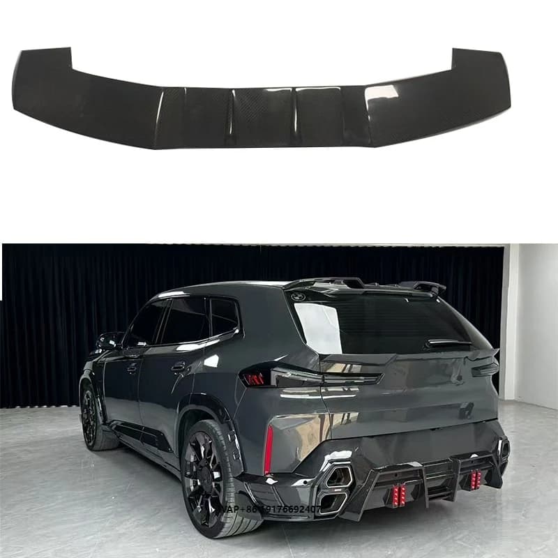 High Quality  LD Style Dry Carbon Fiber Roof Spoiler Bodykit for XM G09 Perfect Fitment