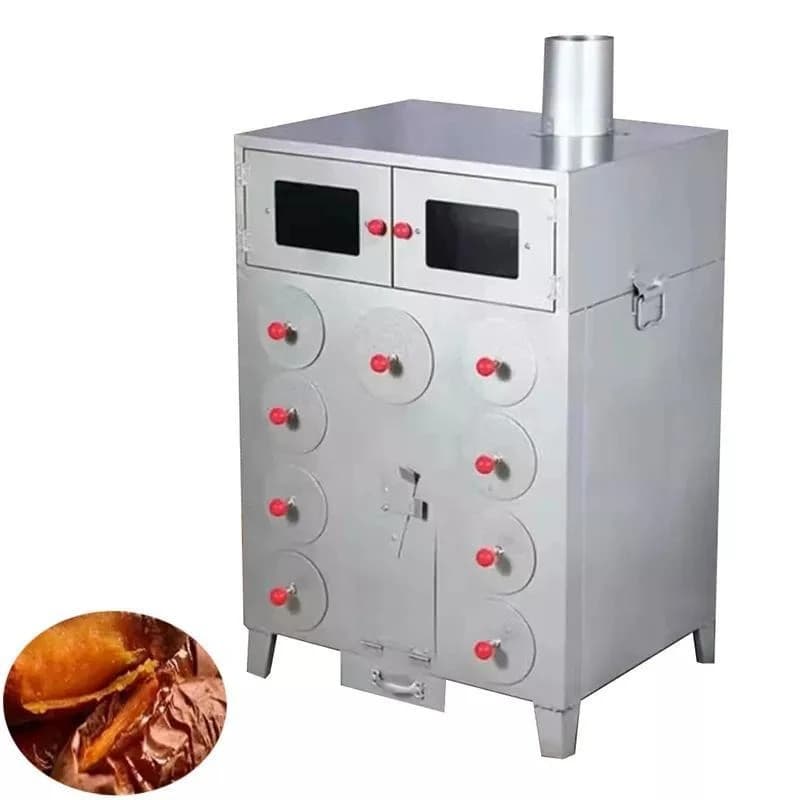 Baked sweet potato machine, commercial heated baked potato stove, thermal insulation roaster