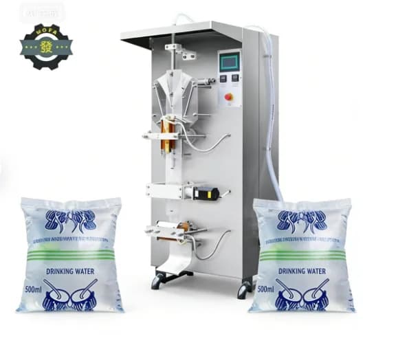 Fully Automatic Plastic Food Liquid Small Bag Quantitative Sealing and Filling Machine Electric