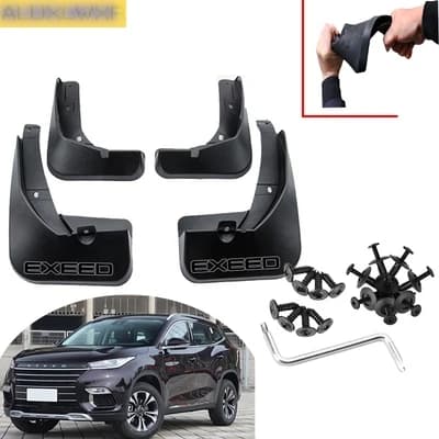 Mudguards Mud Flap Flaps Splash Guards Fender Protector Cover for Chery Exeed Txl TX LX 2019 2020 2021 2022 2023 Car Accessories