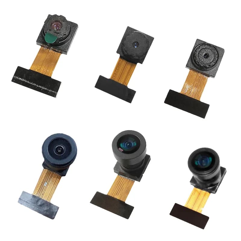 0.3MP OV7675 Color Cmos Sensor Camera Module FPC DVP Interface for Face Recognition