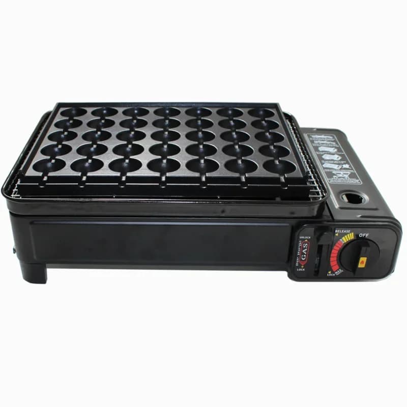 Roasted quail eggs machine roasted bird eggs 35 holes home stall commercial portable gas cassette stove Internet celebrity snack