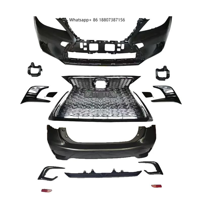 2018 Style High Quality forLexus CT200 Body Kits Perfect Fit Front Bumper Grille Upgrade New Car Accessories