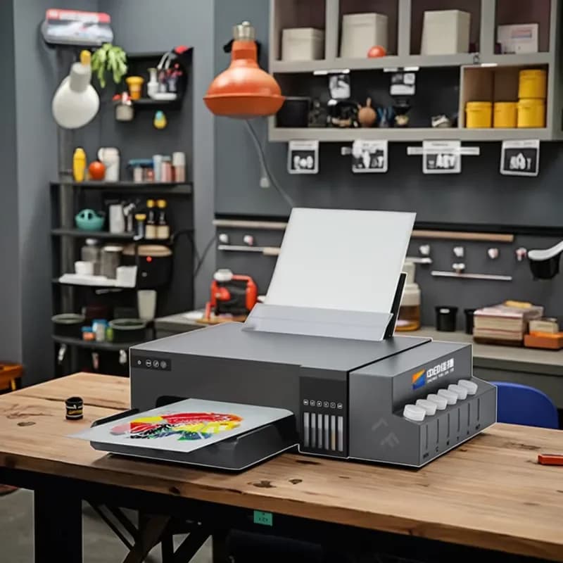 A4 DTF Printer Machine L8050 for T Shirt Printing Small Business Use