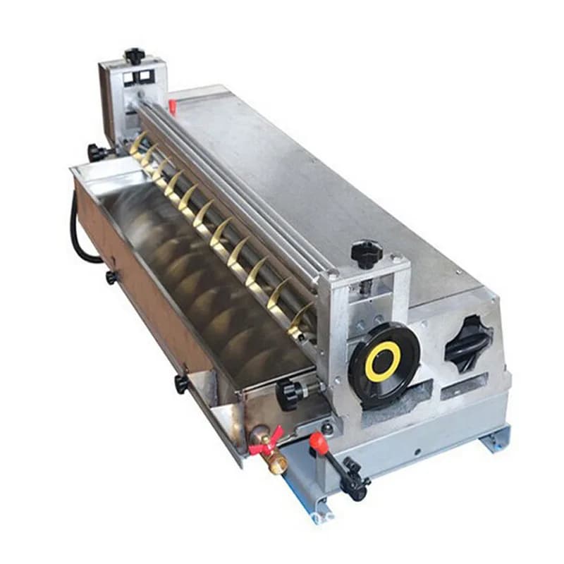 【HOT】Desktop Stainless Hot Cold Paper Glue Gluing Machine