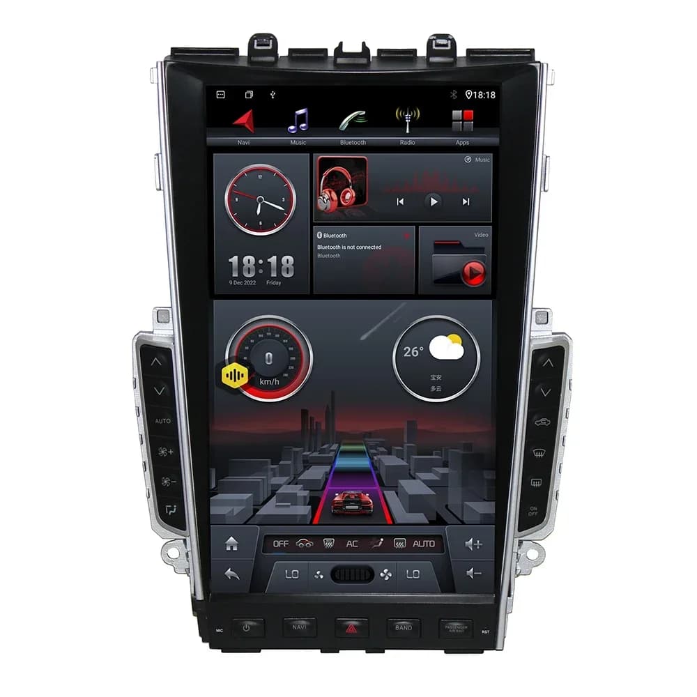 13.6" Style Android Screen Car Radio Video Player For Q50 Q50L Q60 2014-2021