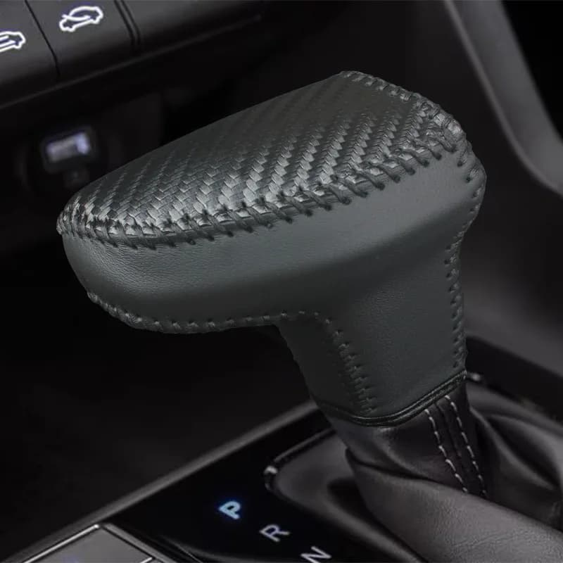 Car Shift for Lantra Santa Cruz Tucson 2021-2024 Models Handle Protective Covers Durable Shift Knob Cover Car Accessories