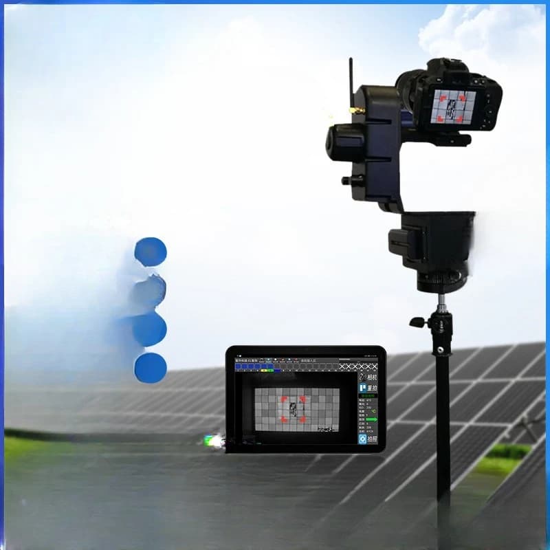 Camera detector, photovoltaic power station test instrument