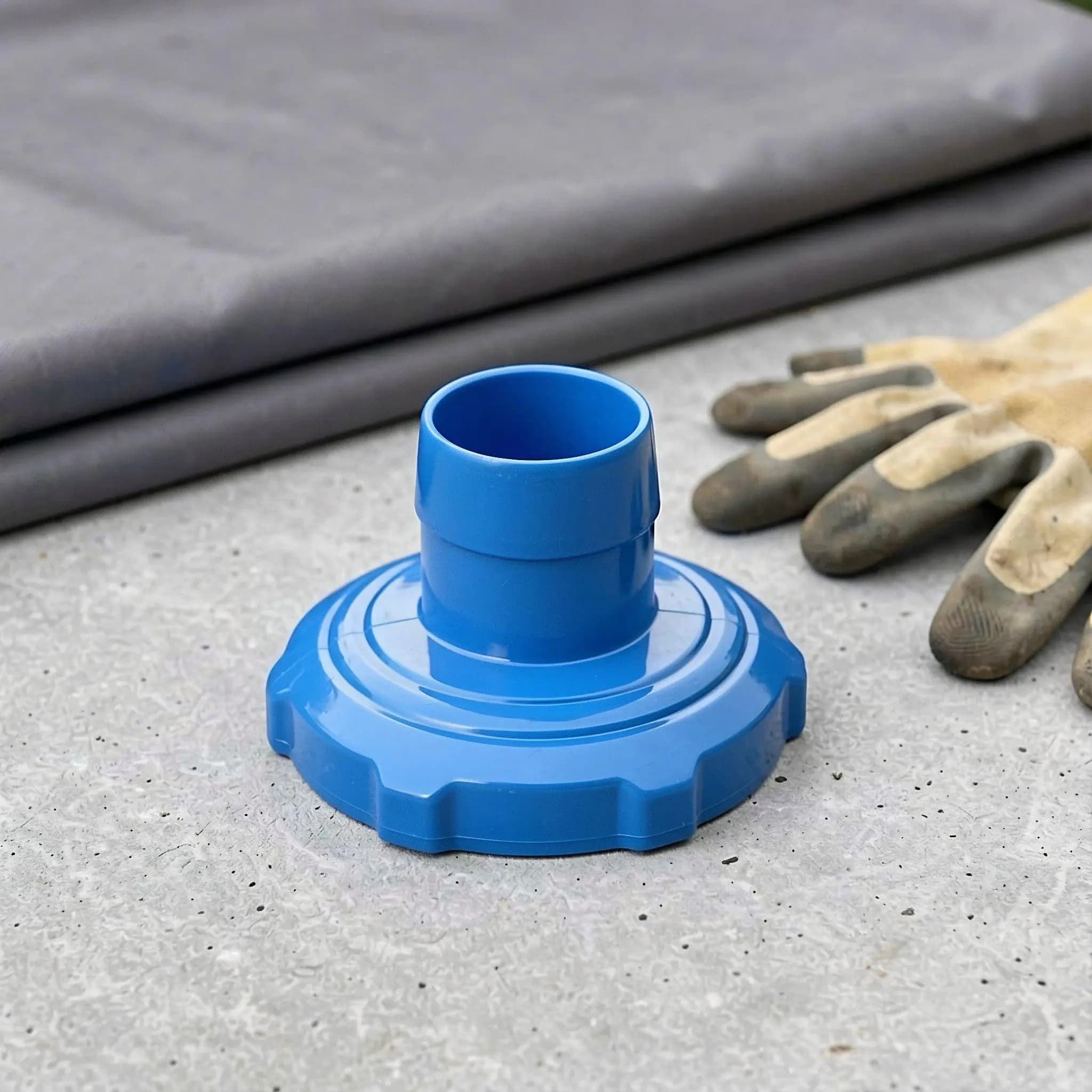 2Pcs Pool Vacuum Hose Adapter Compatible with Intex B Pool Cleaner Filter System Connector Cleaning Accessory for Above Pool