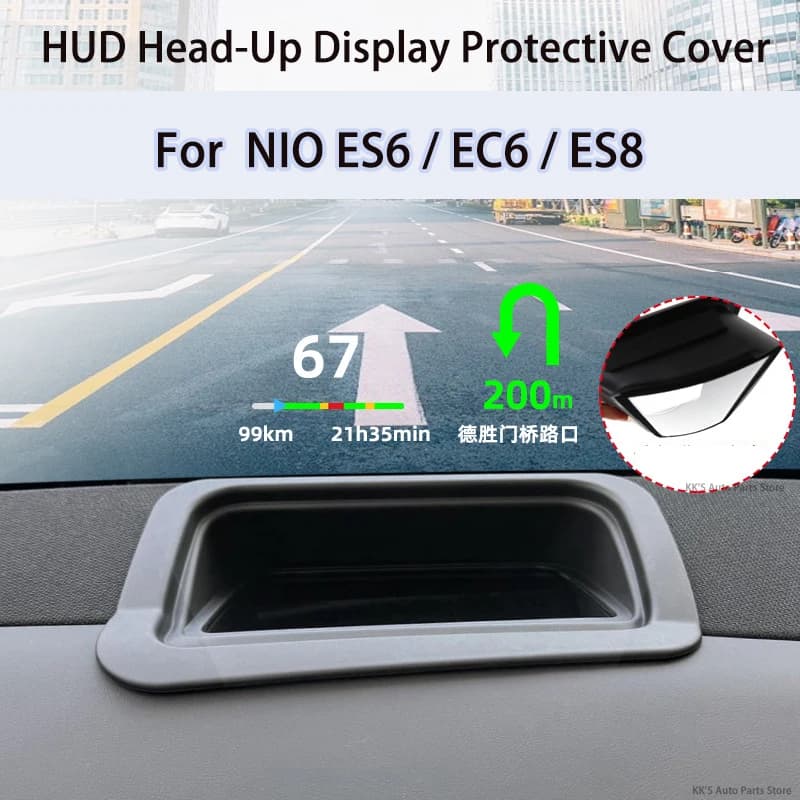 HUD Head-Up Display Protective Cover & Dashboard Dustproof Cover for NIO ES6 / EC6 / ES8, Car Interior Accessories