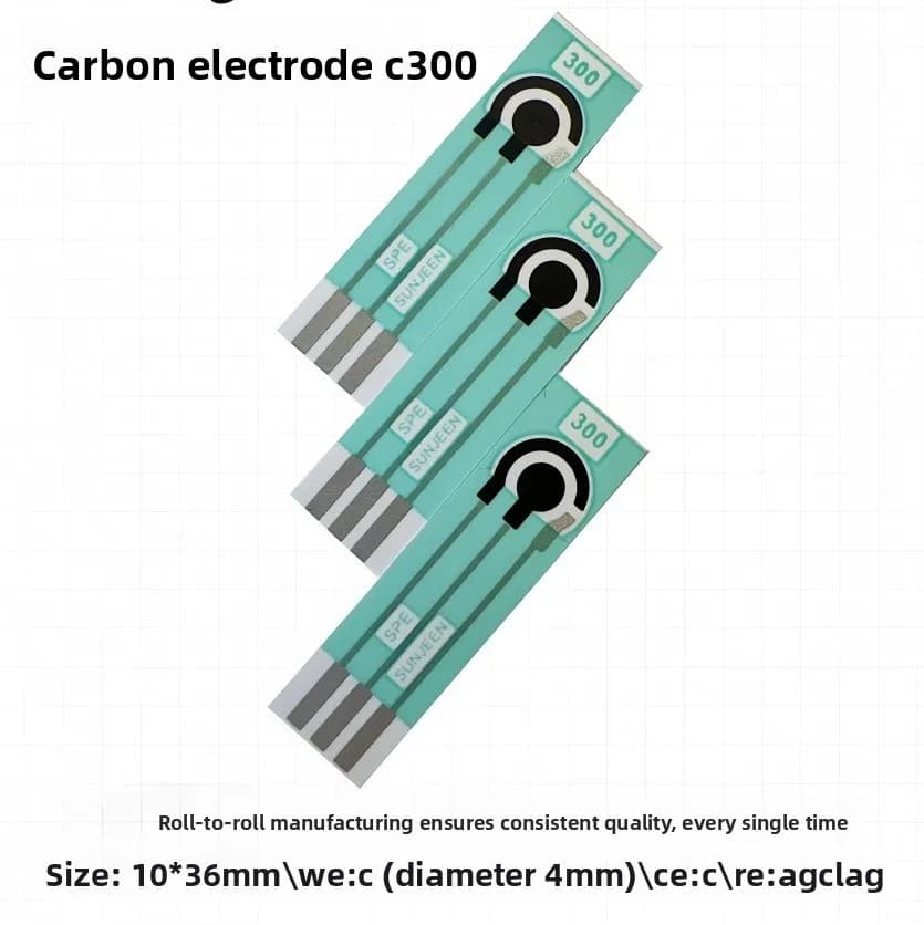 C300 Screen Printed Electrode SPE Carbon Electrode for Electrochemical Biosensor