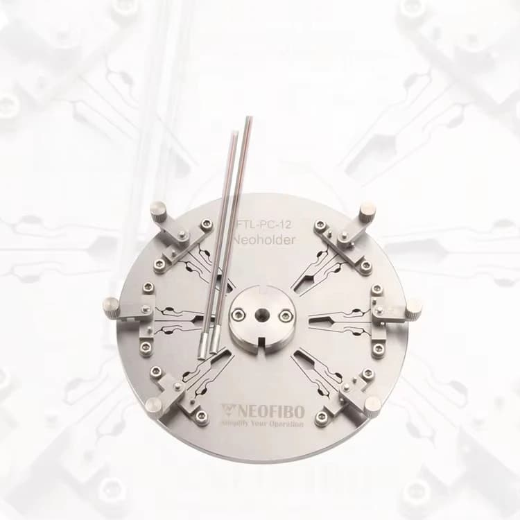 Plastic Optical Fiber Workholder Custom Polisher Fixtures Fiber Optic Central Pressure Polishing Fixture