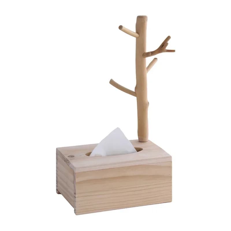 Light luxury premium tissue box ornament, desk, living room desk creative pumping carton