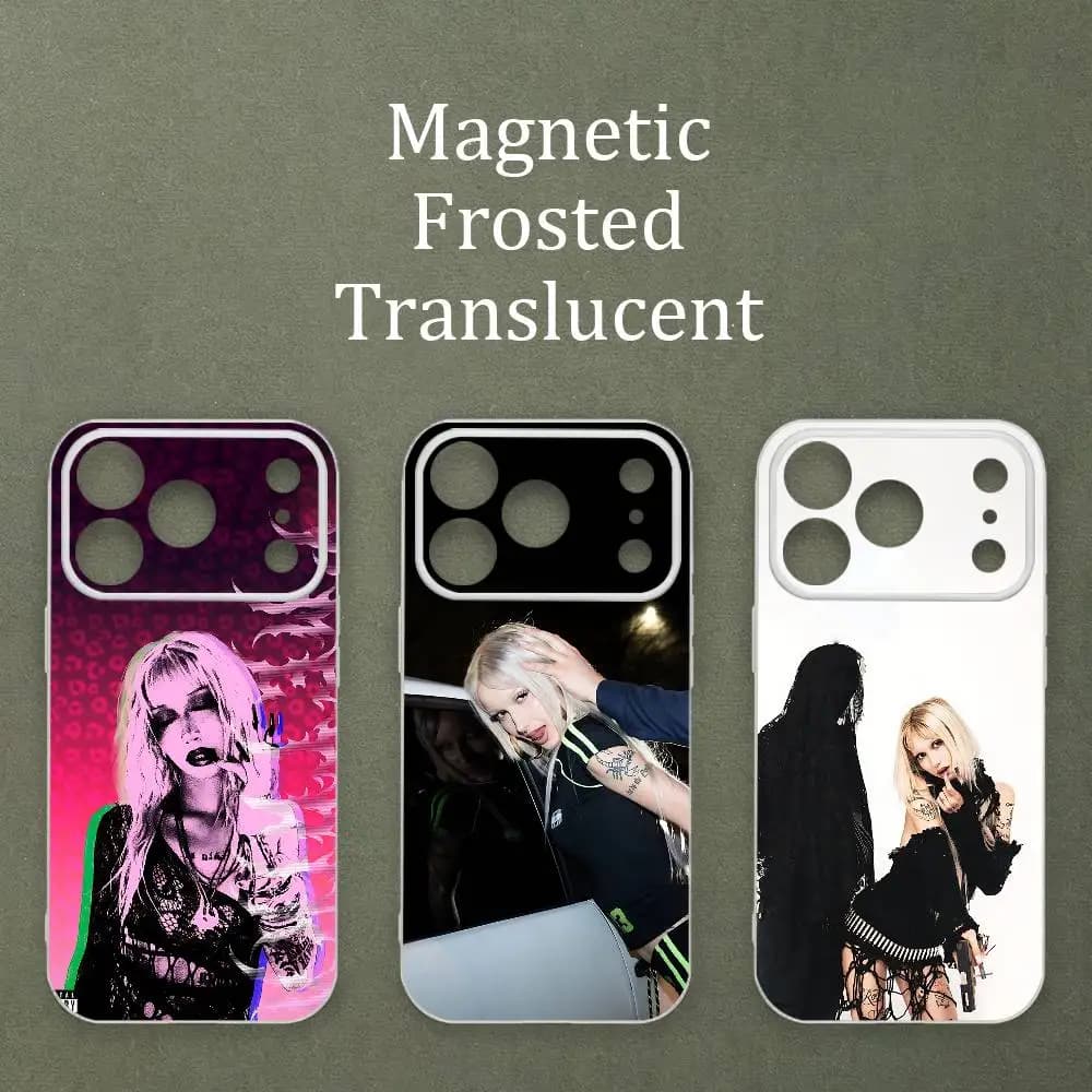 Rapper Metrika Magnetic Matte Semi Clear Soft Case For MagSafe Shell iPhone 11 15 17 16 12 14 13 Pro Max