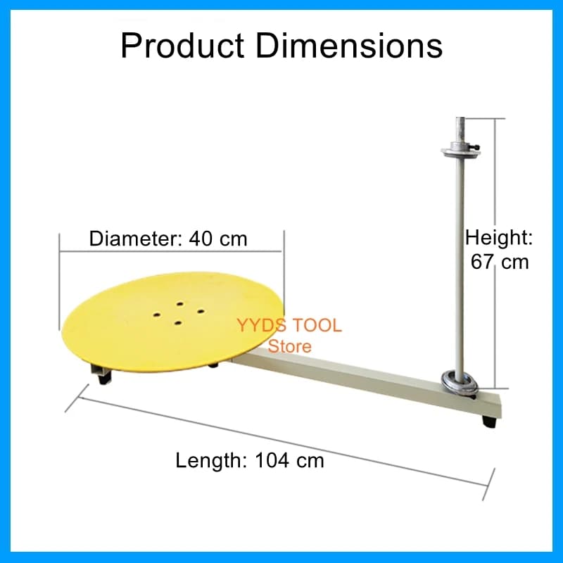 Compact Manual Stretch Wrap Machine Stretch Film Applicator Wrapping Film Machine Wrap-Around Packaging Tool
